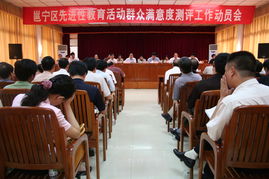 我城区召开先进性教育活动群众满意度测评暨教育教学检测评价工作动员会